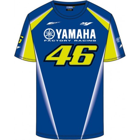 VR46 T-Shirt Racing 313909 Bleu