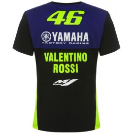 VR46 T-Shirt Racing 362009 Bleu