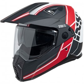 IXS208 2.0 Noir Mat Rouge