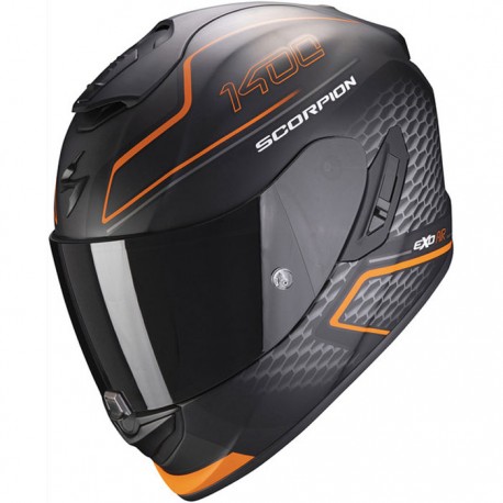 Exo 1400 Air Galaxy Mattschwarz Orange
