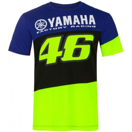 VR46 T-Shirt Racing 394909 Bleu