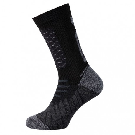 Socken 365 kurz Schwarz Grau (Paar)