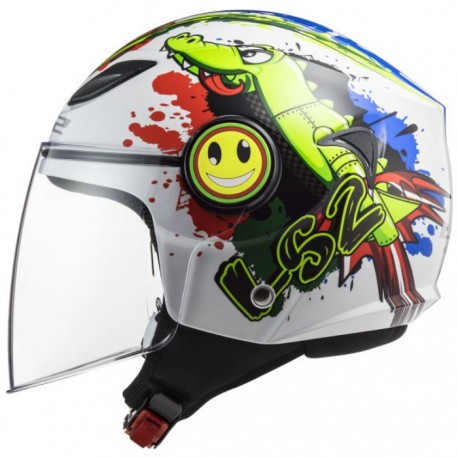 OF602 Funny Mini Croco Blanc