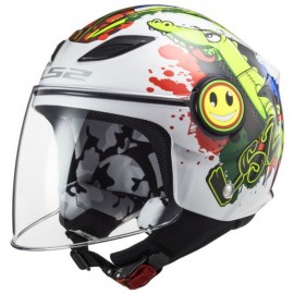 OF602 Funny Mini Croco Blanc