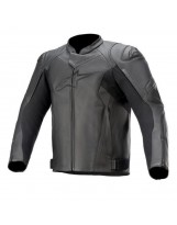 Faster V2 Leather Jacket Noir