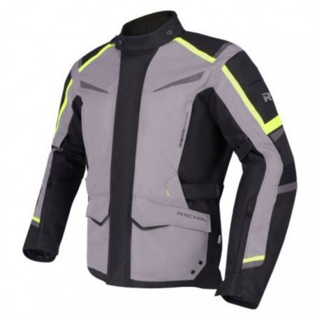 Tundra Jacket Grau Fluo Gelb