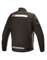 T-SP S Ignition WP Jacket Schwarz Weiss Fluo Rot