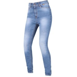 Second Skin Jeans Lady Blau