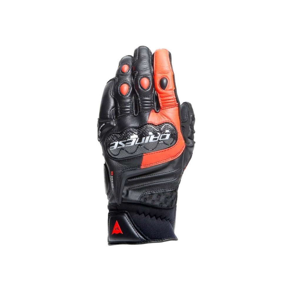Carbon 4 Kurz Schwarz Fluo Rot