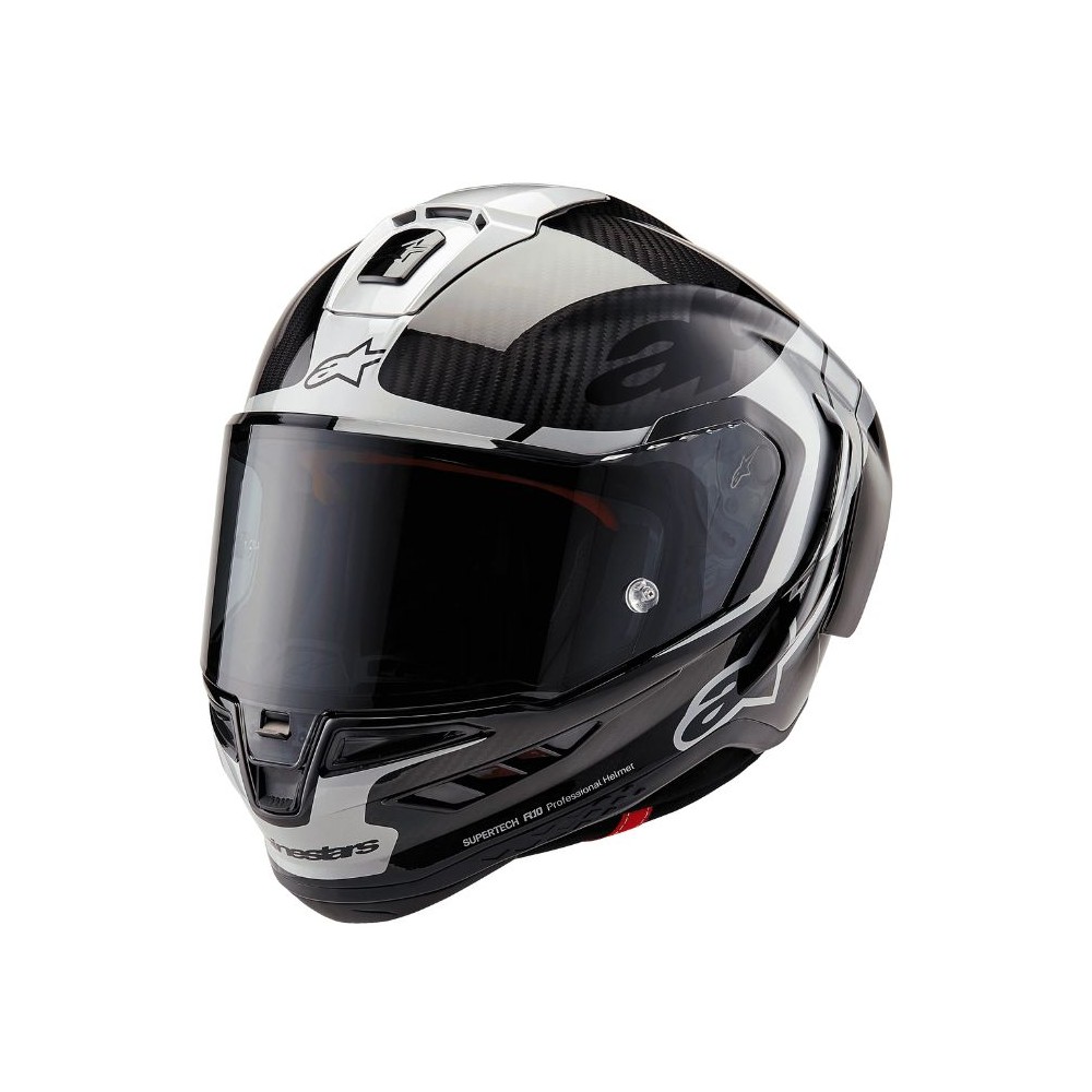 Supertech R10 Element Carbon Silber Weiss