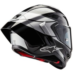 Supertech R10 Element Carbon Silber Weiss