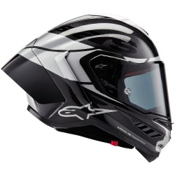 Supertech R10 Element Carbon Silber Weiss