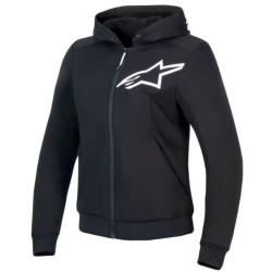 Stella Chrome V2 Sport Hoodie Noir Blanc