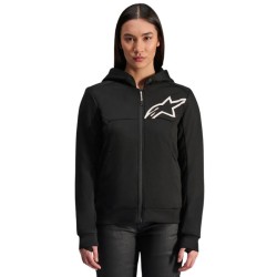 Stella Chrome V2 Sport Hoodie Noir Blanc