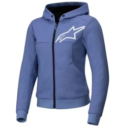 Stella Chrome V2 Sport Hoodie Bleu Violet