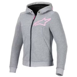 Stella Chrome V2 Sport Hoodie Gris Rose