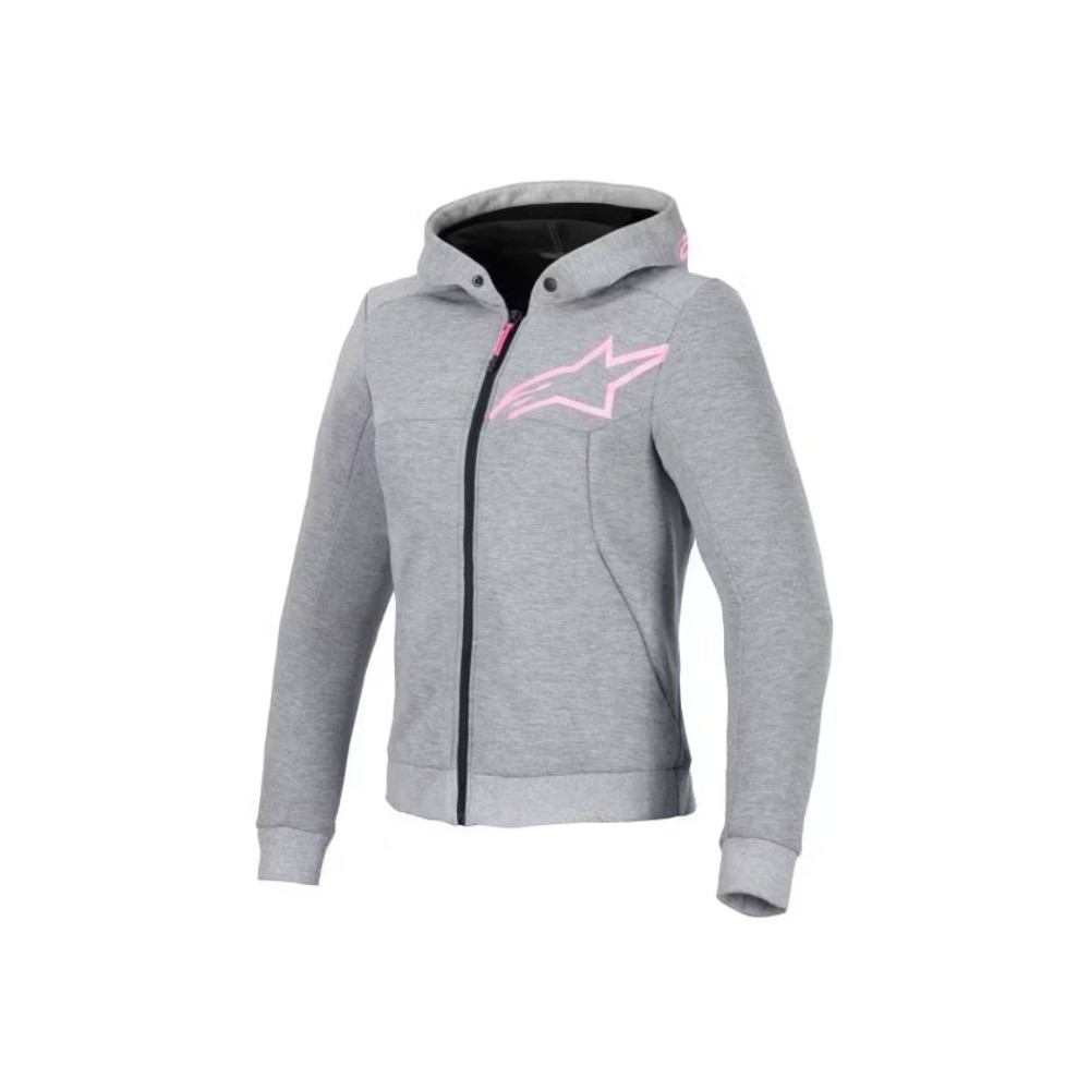 Stella Chrome V2 Sport Hoodie Gris Rose